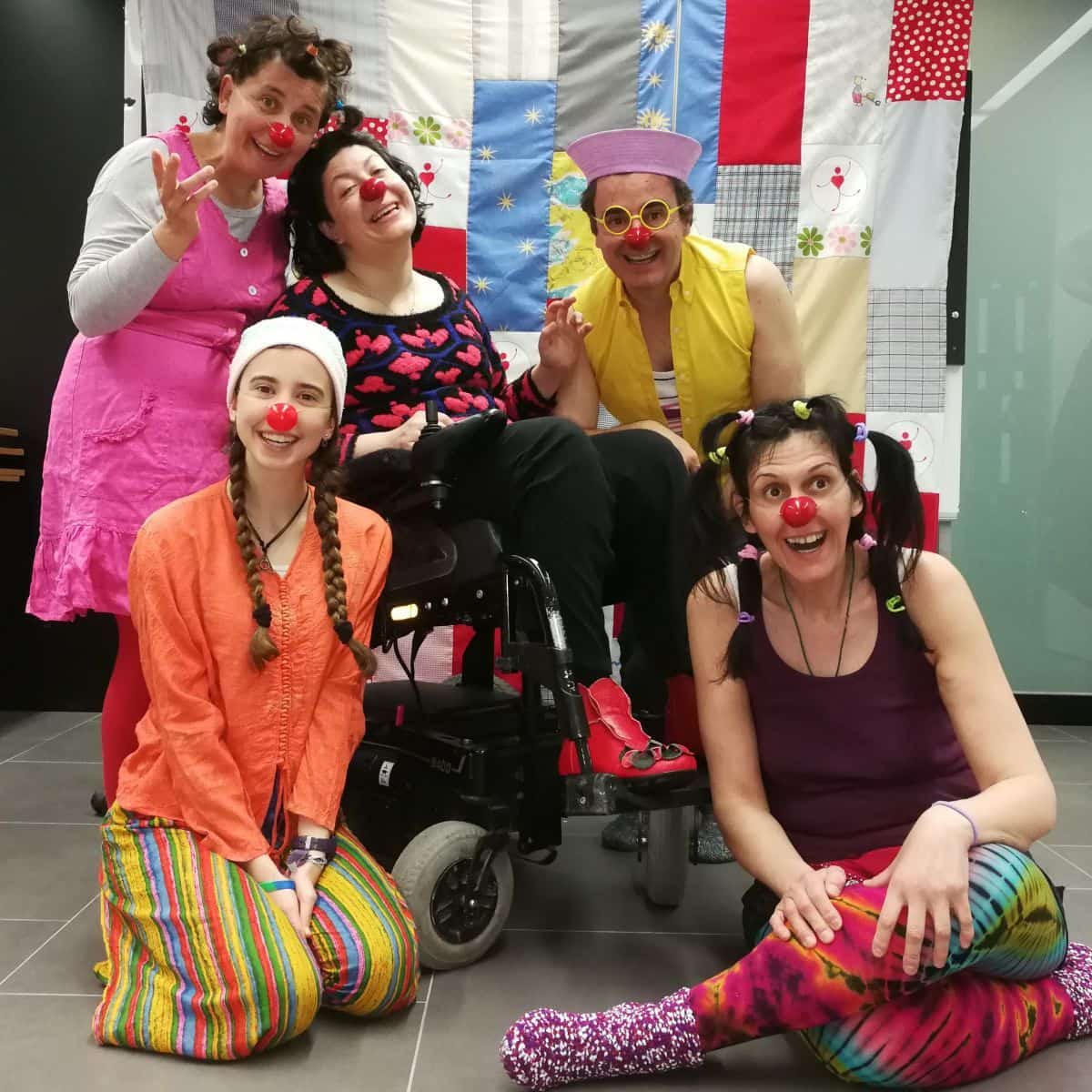 Foto de grupo Curso de Clown