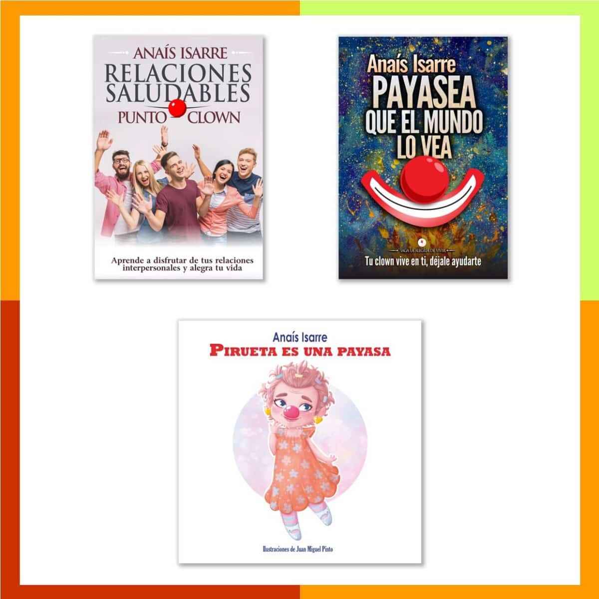 Foto del Pack Libros de Clown de Anaís Isarre
