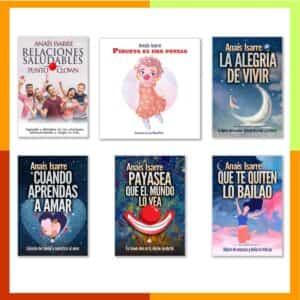 Portadas libros Anaís Isarre